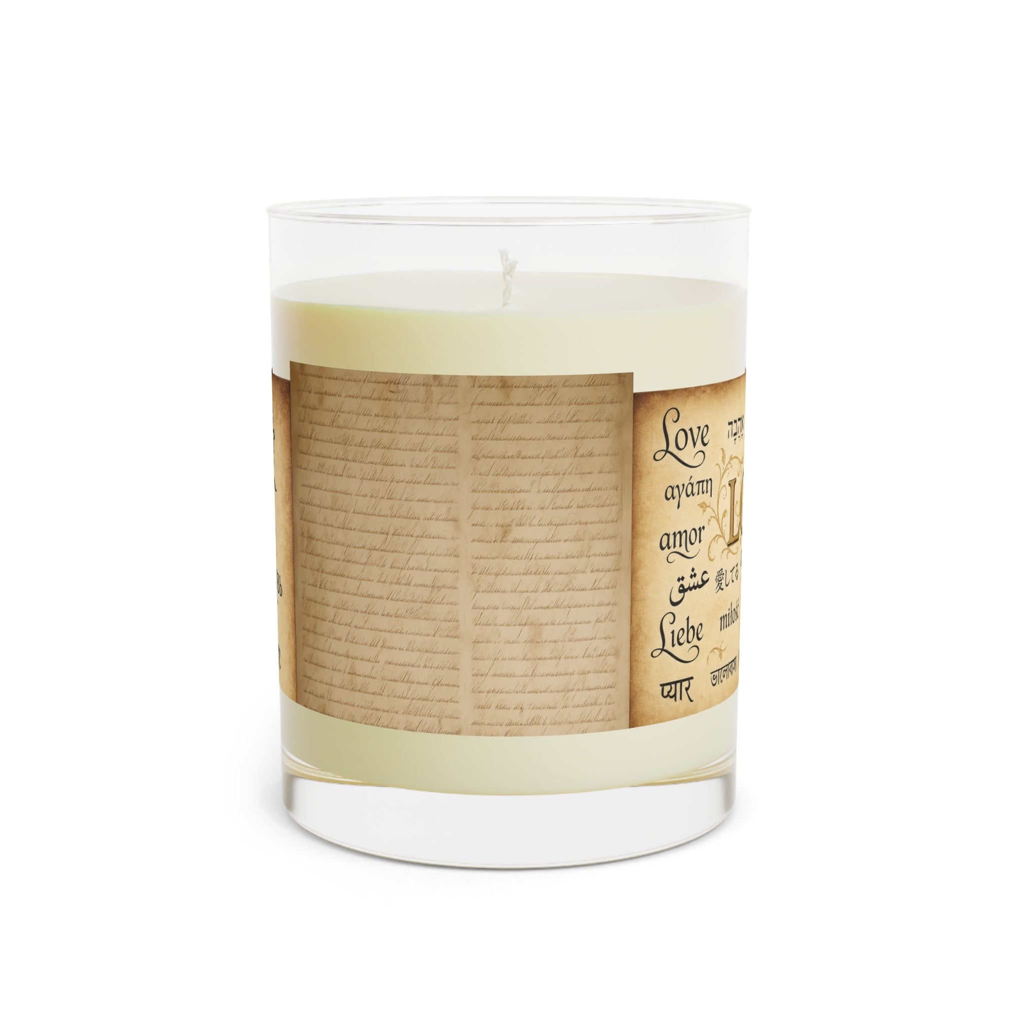 Scented Candle - Full Glass, 11oz