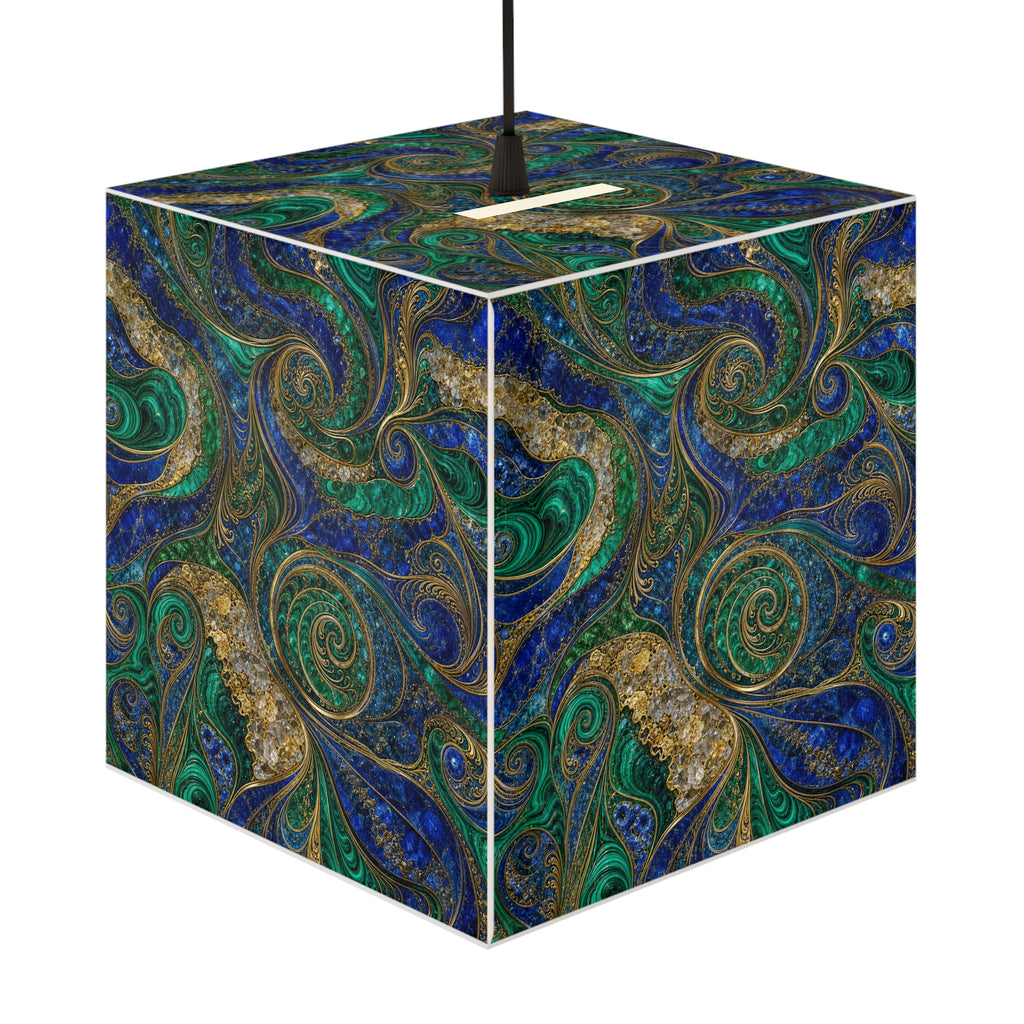 Light Cube Lamp — Sacred Geometry