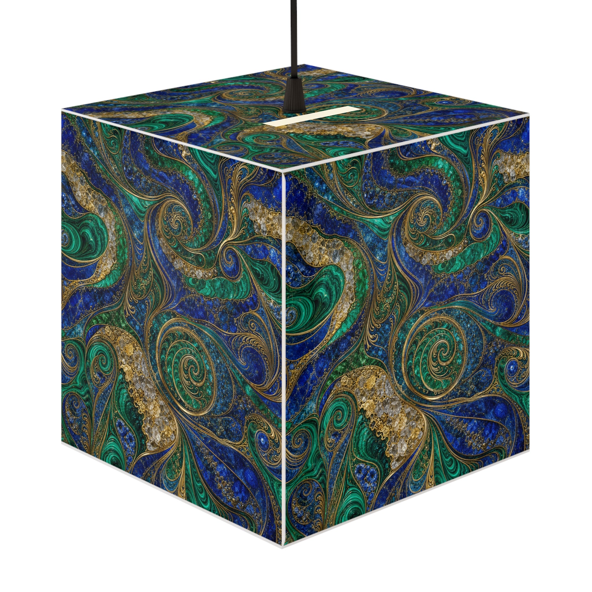 Light Cube Lamp — Sacred Geometry