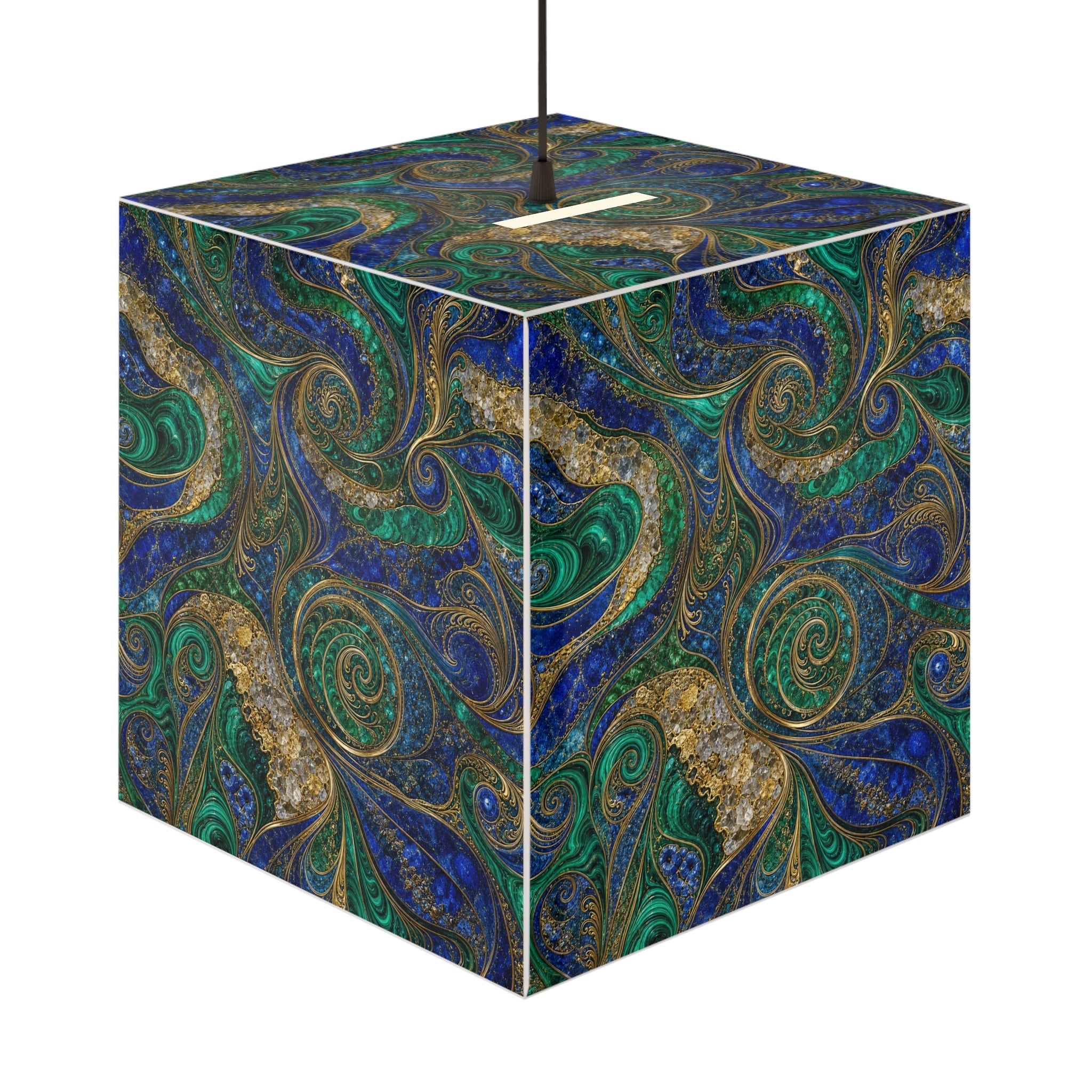 Light Cube Lamp — Sacred Geometry