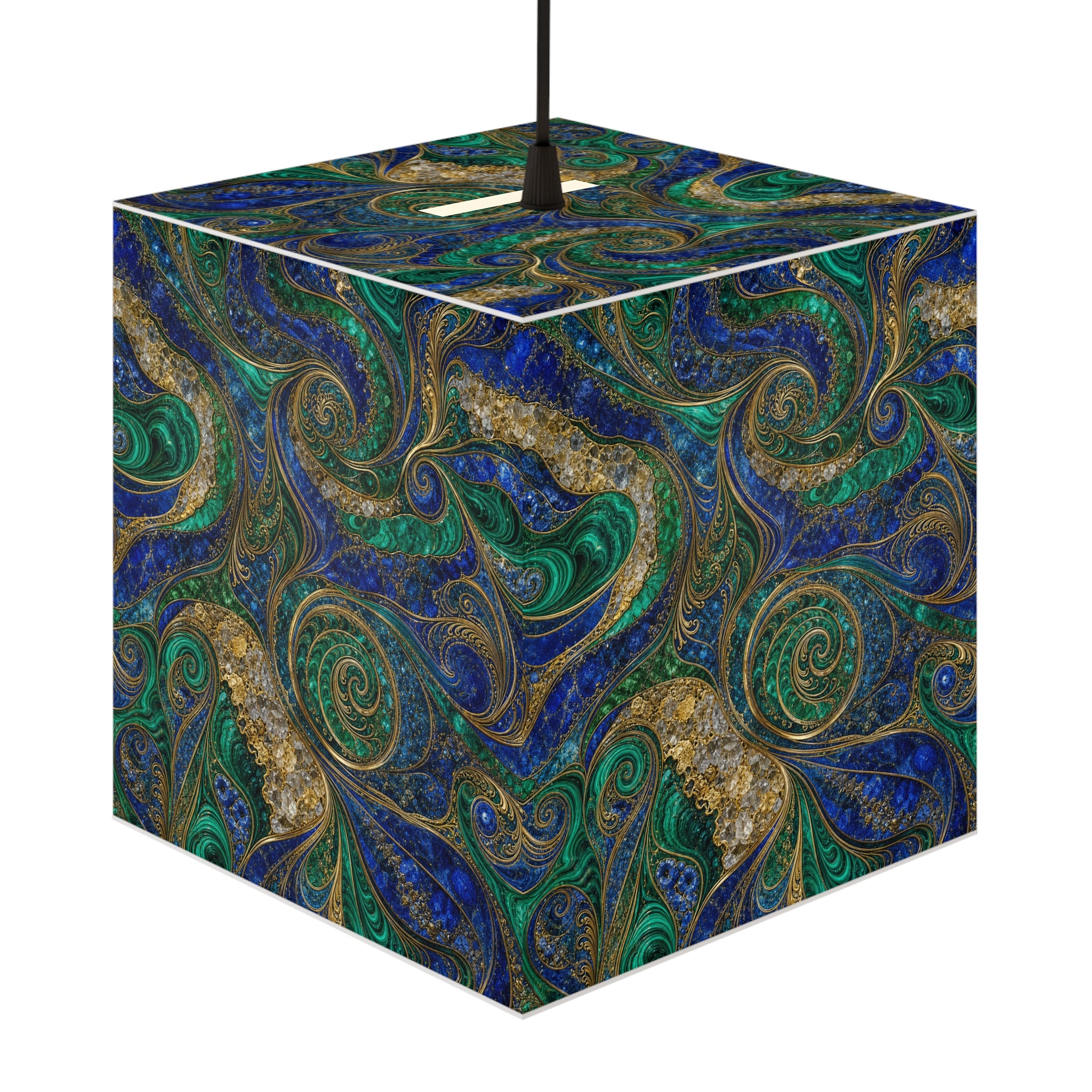 Light Cube Lamp — Sacred Geometry