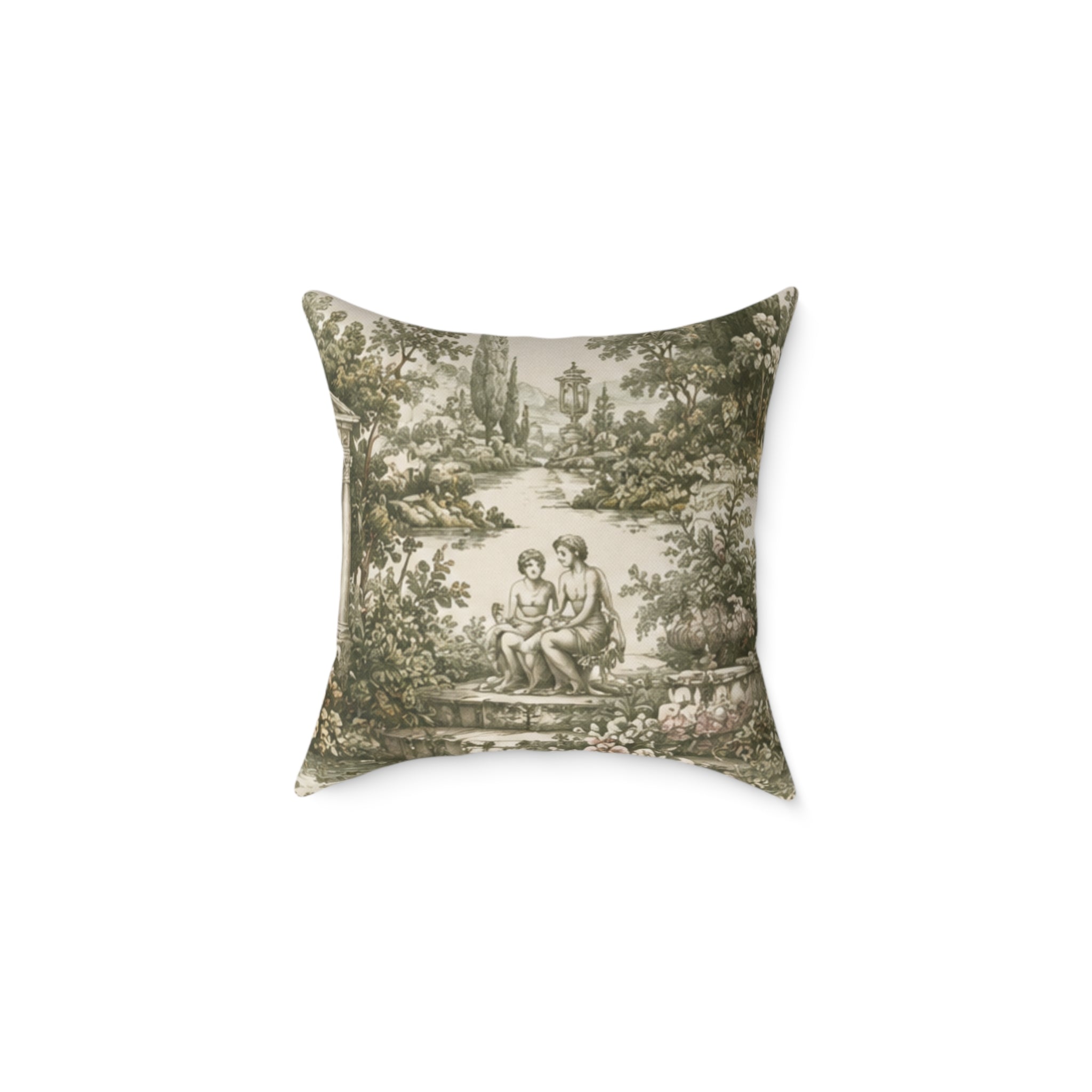 Square Poly Canvas Pillow