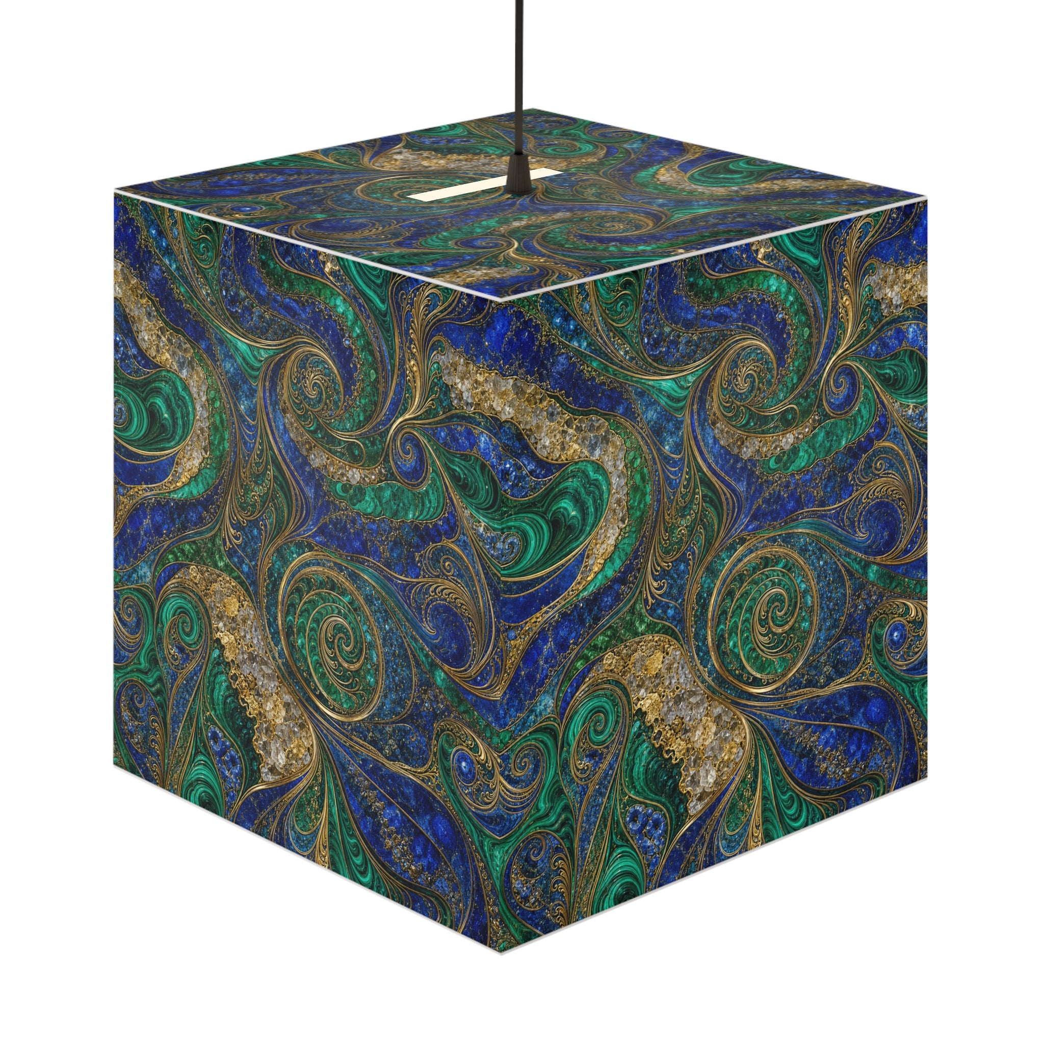 Light Cube Lamp — Sacred Geometry