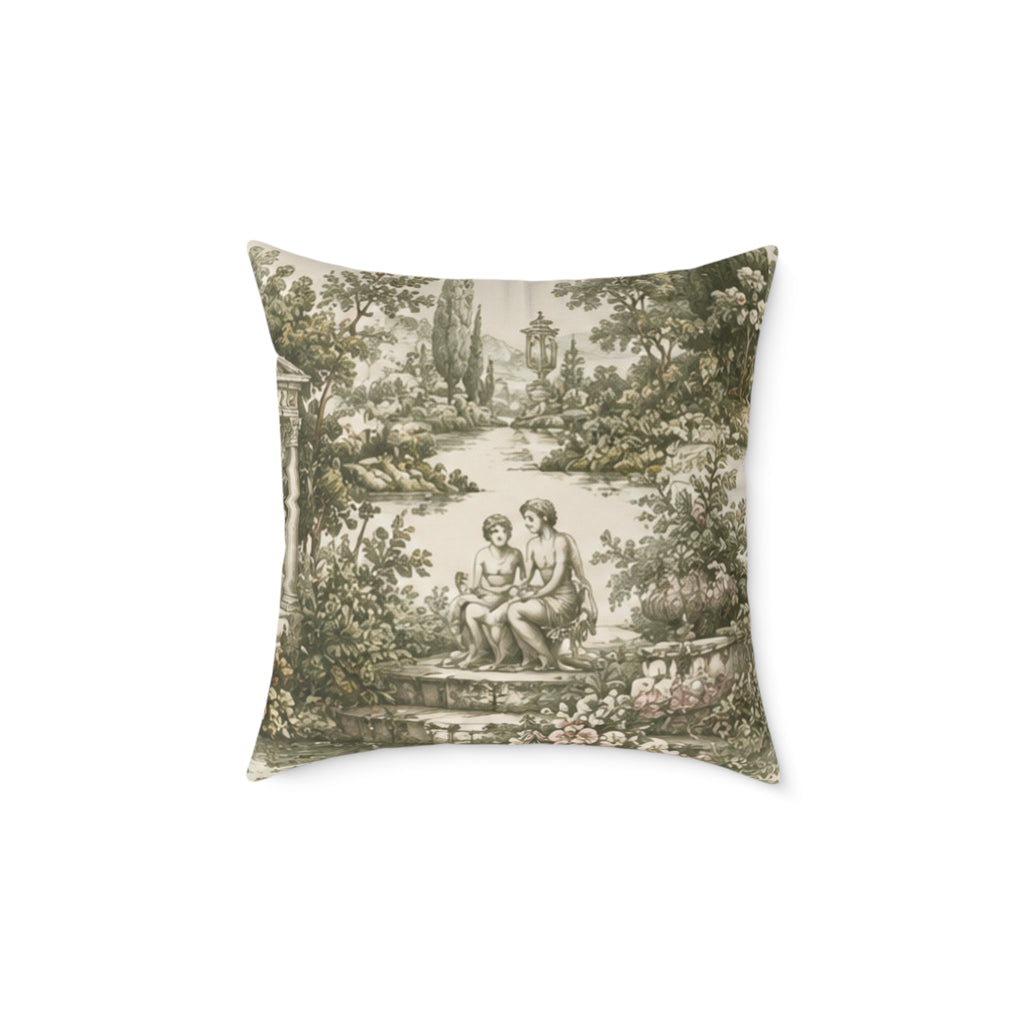 Square Poly Canvas Pillow