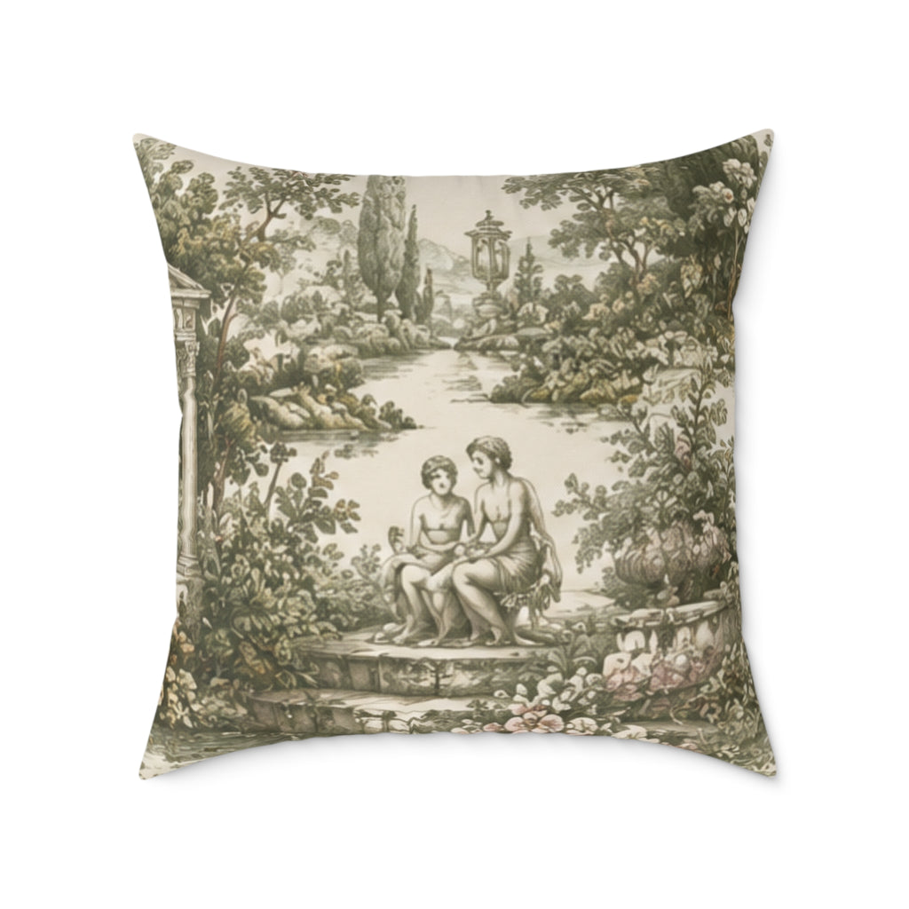 Square Poly Canvas Pillow