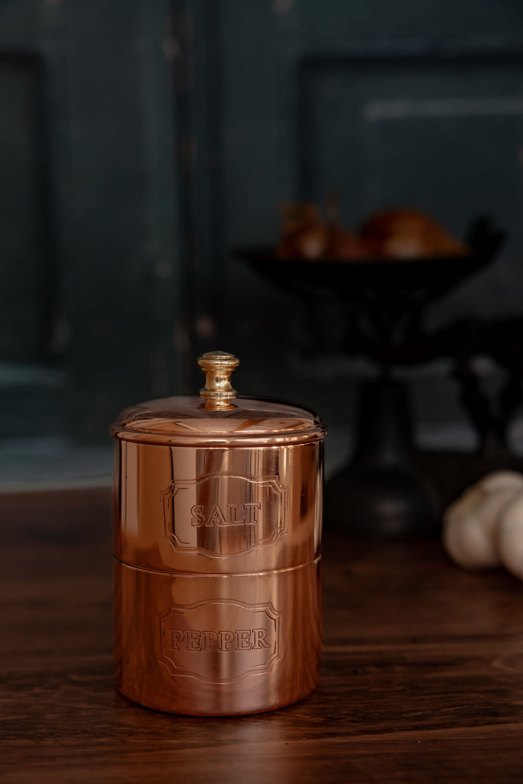 CMK Vintage Inspired Salt & Pepper Cellar