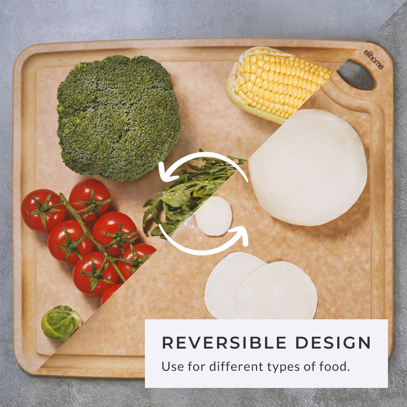Classic Series 3 Piece Cutting Board Set(S+M+L)