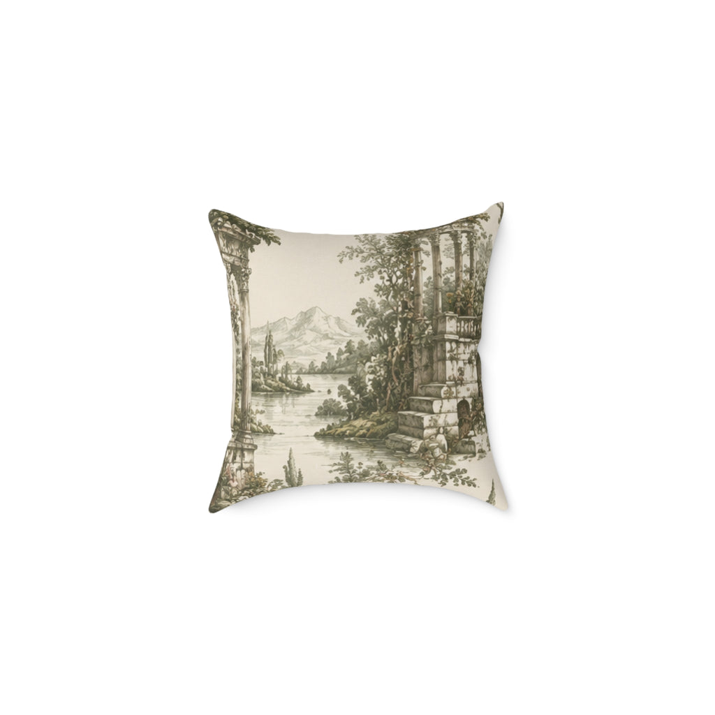 Square Poly Canvas Pillow