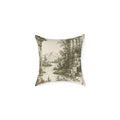 Square Poly Canvas Pillow