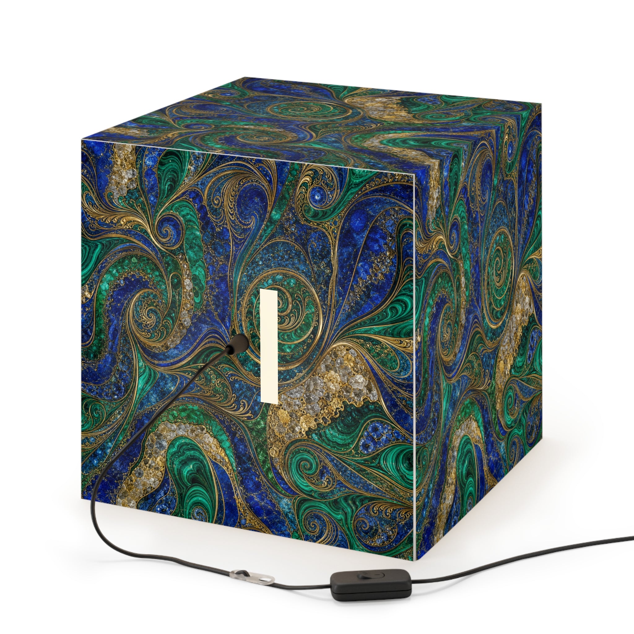 Light Cube Lamp — Sacred Geometry