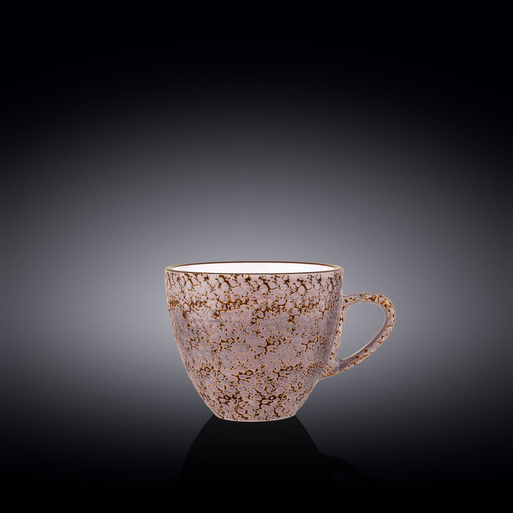 Set Of 6 Violet / Lavender Porcelain Coffee / Tea Cup 10 FL OZ | 300 ML