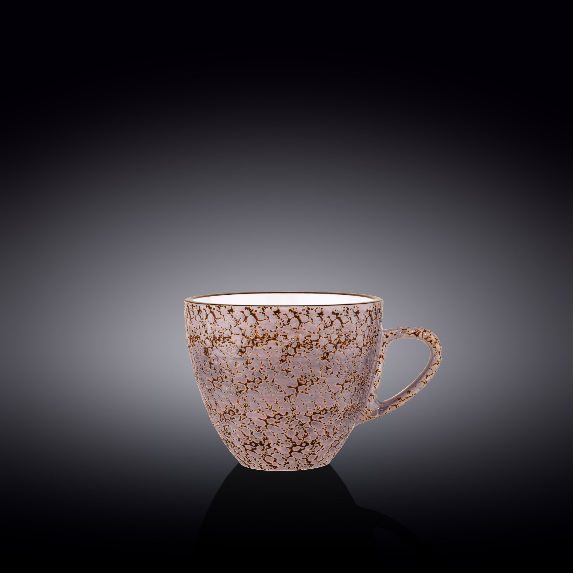 Set Of 6 Violet / Lavender Porcelain Coffee / Tea Cup 10 FL OZ | 300 ML