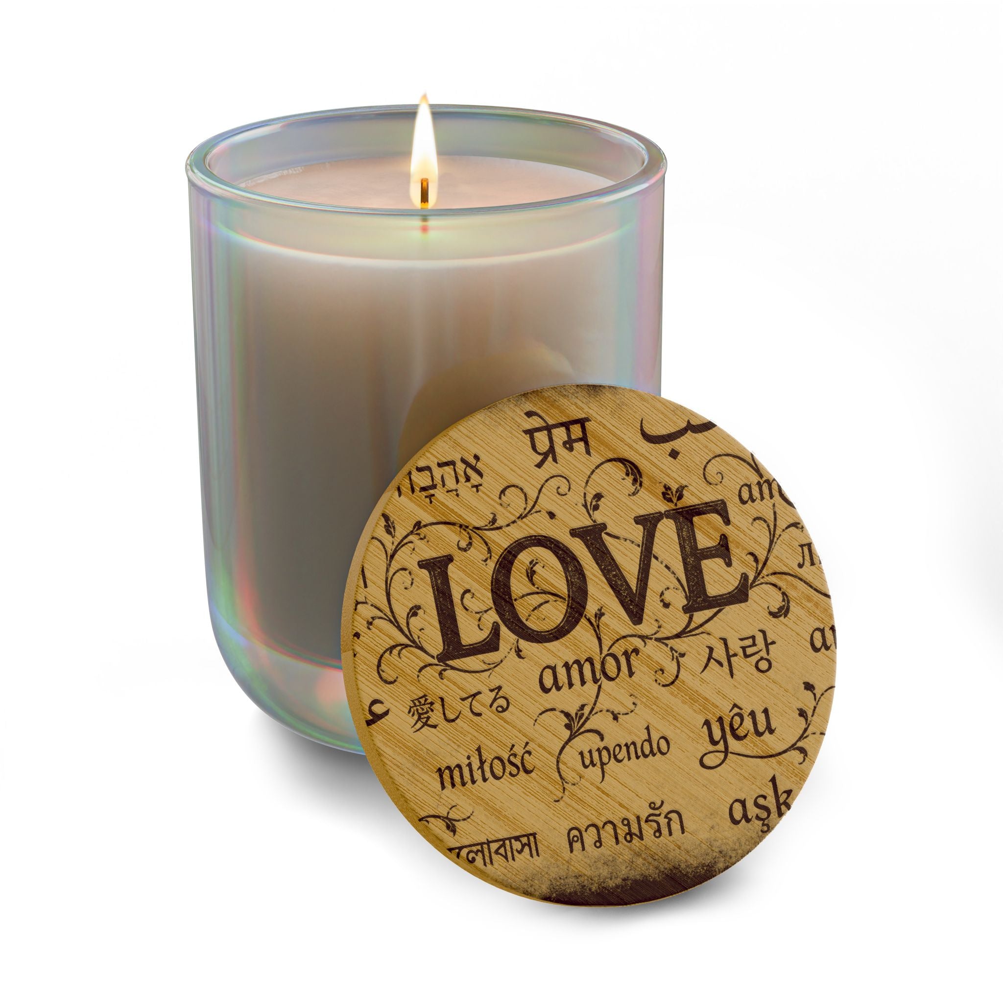 Scented Soy Candle, 14oz (Engraving)