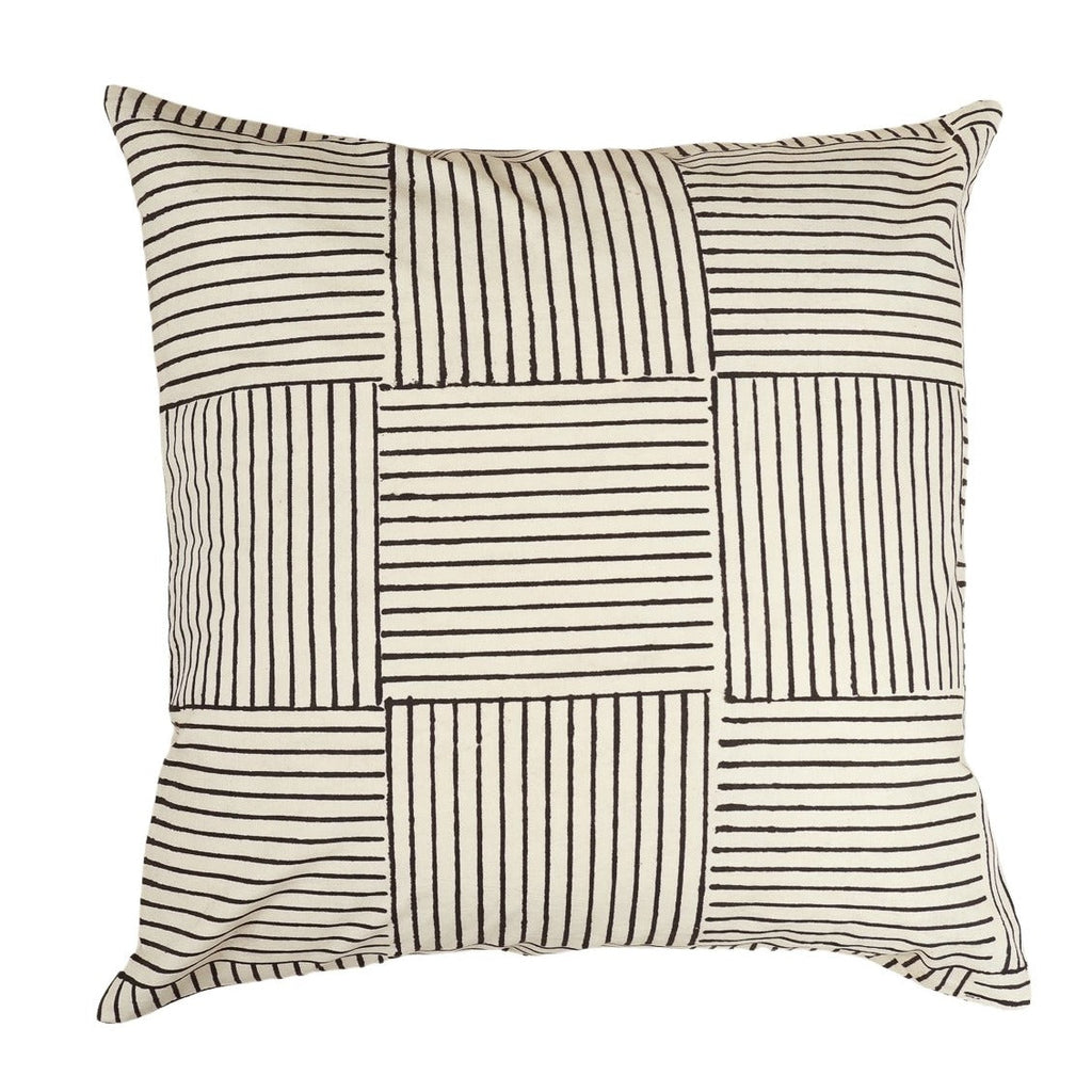 Desert Dunes Hand Block Print Pillow