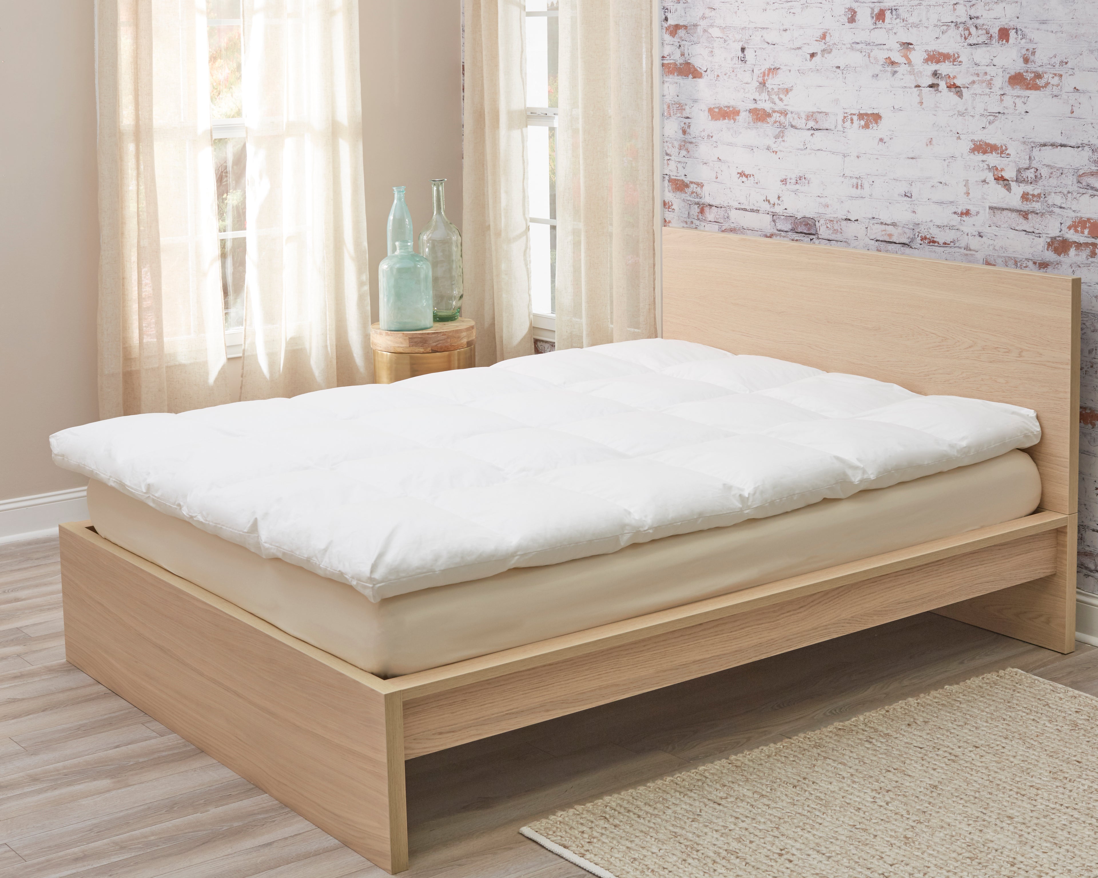 Down Alternative Fiber Bed Topper