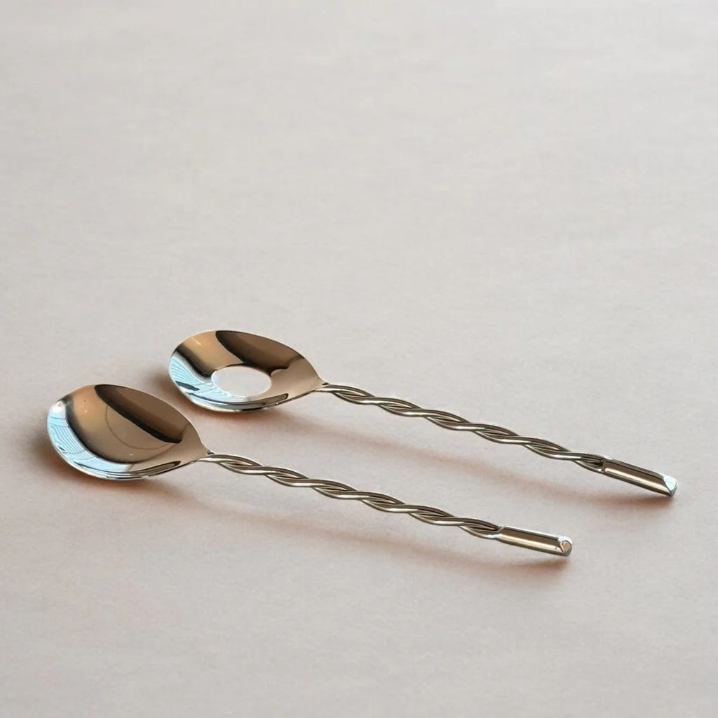 Ankara Twisted Salad Servers
