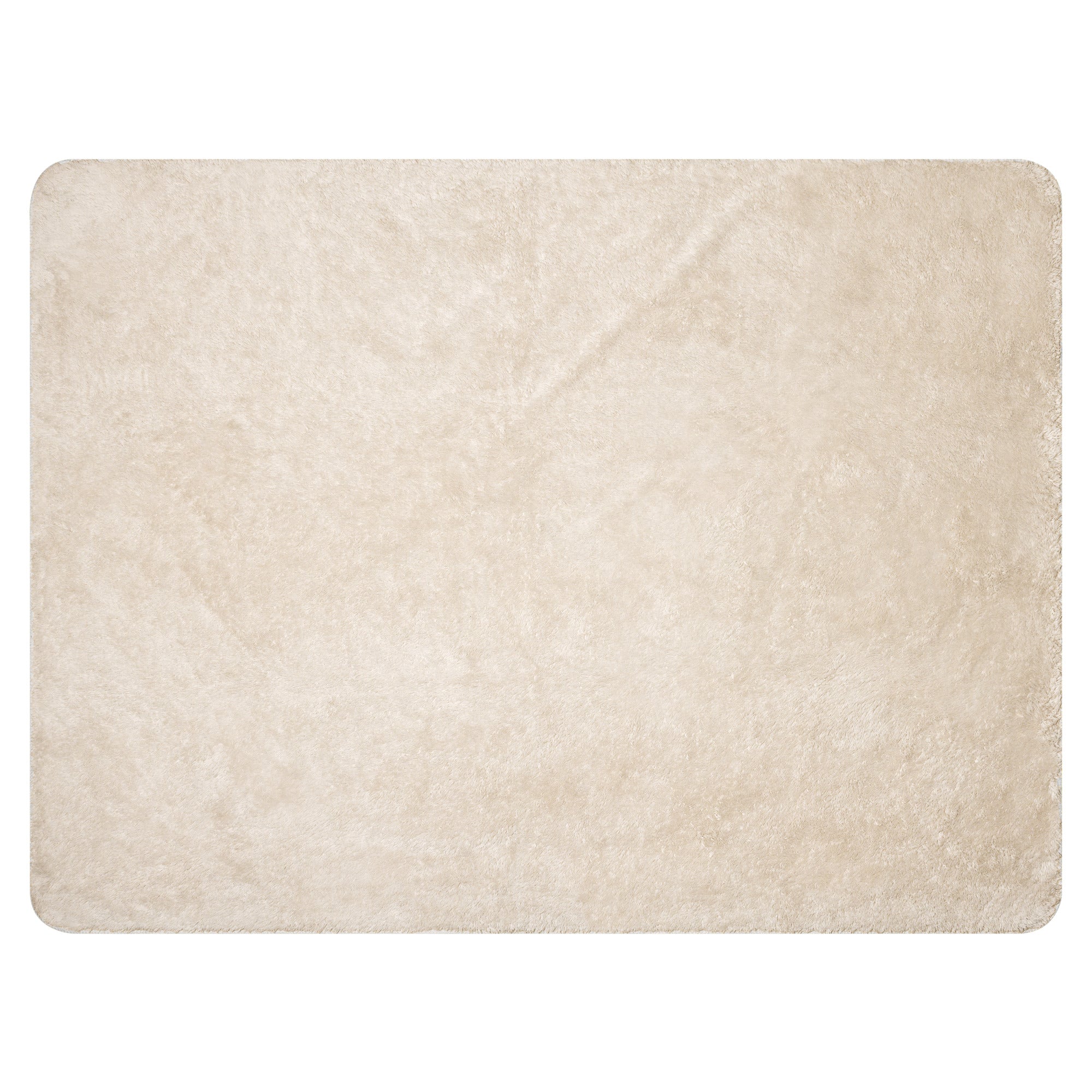 Luxury Sherpa Throw Blanket — Signature Edition in soft tan color, showcasing plush, cozy texture perfect for premium home decor and comfort.